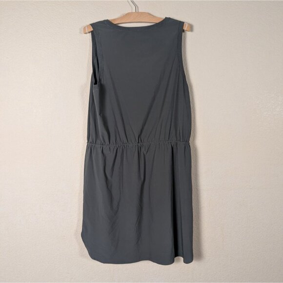 Athleta Rincon Sleeveless Dress Gray Women's Size XL Athleisure Minimalist - Picture 2 of 7
